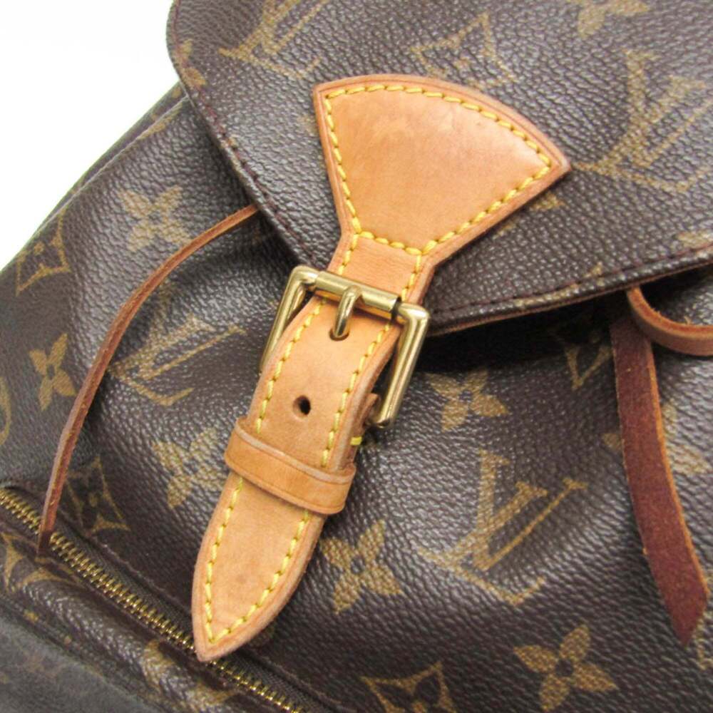 LOUIS VUITTON Authentic Brown Monogram Backpack - Picture 11 of 15